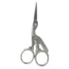 TRIM Stainless Steel Stork Scissors for Eyebrows, Mustaches, & Beards