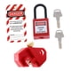 thumbnail image 4 of Kit de bloqueo y etiquetado de disyuntores Dispositivo de bloqueo para reparación profesional de sistemas eléctricos Juego de candado y llaves con, 4 of 9
