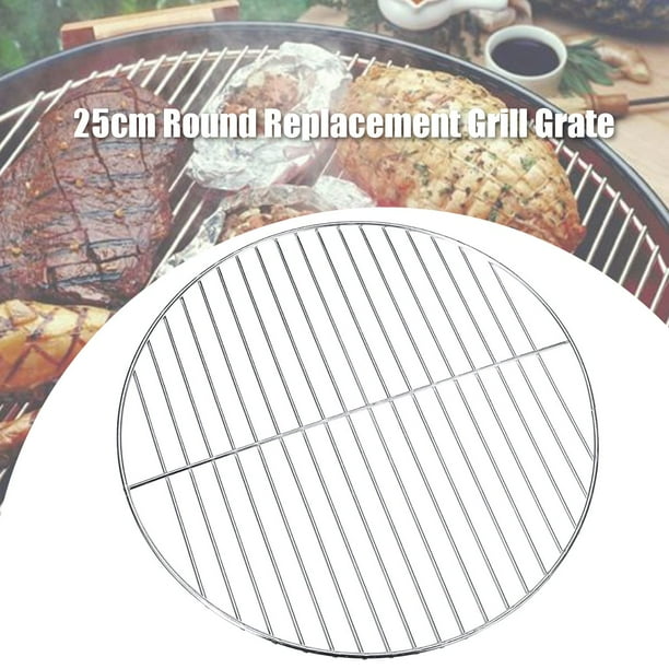 10'' Stainless Steel Cooking Grate Round Barbecue Wire Mesh BBQ Grill