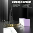 thumbnail image 4 of Sejoy Cordless Water Flosser, Professional Dental Oral Irrigator 4 Modes 300ml Water Tank, 8 Jet Tips,IPX7 Waterproof Portable Teeth Cleaner, Black, 4 of 11