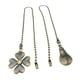 thumbnail image 5 of 2 uds., cadena de tracción de extensión de ventilador, cadena de tracción de luz, cadenas de extensión, cadena de tracción de ventilador de Metal para Marrón, 5 of 8