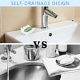 thumbnail image 7 of 2 pack Silicone Soap Dish Holder for Shower, Kitchen Sink Bathroom Countertop Shower Caddy, Non-Slip Bar Soap & Sponge Organizer with Drainage, 7 of 7