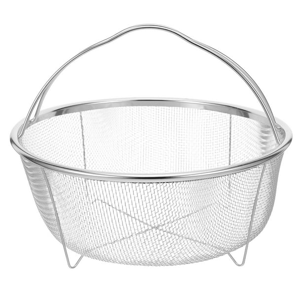 FELTECHELECTR 1 cesta para freír de acero inoxidable para papas fritas y vaporera.