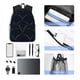 thumbnail image 4 of Fotbe Black Fish scales Mochila Ligera Casual para Laptop para Hombres y Mujeres, Mochila Impermeable de Uso Diario, Mochila para Universidad, 4 of 6