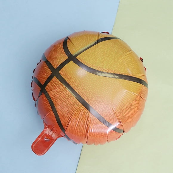 HEALEEP 12Ud Decorativos De Aluminio Baloncesto Para Cumpleaños Bodas Y Eventos Variados