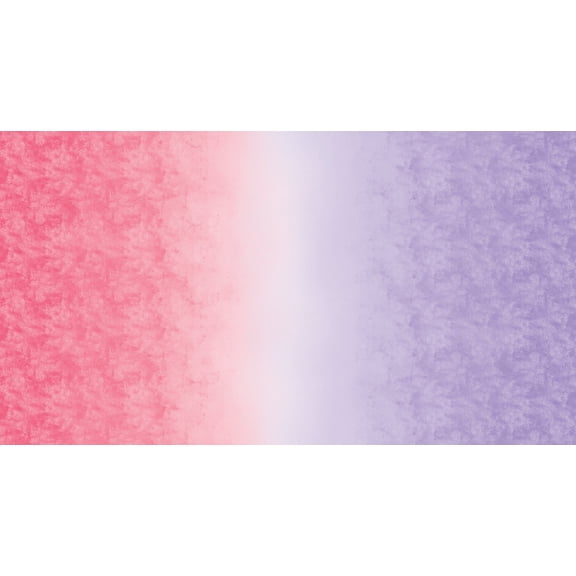 Chalk Ombre Light Pink/Violet (1yard)