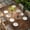 DarkGray, variant on Brown Abstract Table Cloths for 4 Foot Rectangle Tables, Modern Minimalist Geometric Patio Waterproof Elastic Fitted Tablecloths, Washable Rectangular Table Cover for Camping