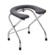 thumbnail image 2 of Asiento de inodoro plegable Asiento de inodoro en cuclillas Fácil de lavar Cómodo Inodoro resistente Altura 40cm, 2 of 9