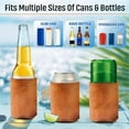 thumbnail image 5 of Lilixerw Leather Can Cooler Cover Beverage Coolers for Cans Bottle Cover,Suitable for Gifts Party Favor, 5 of 6