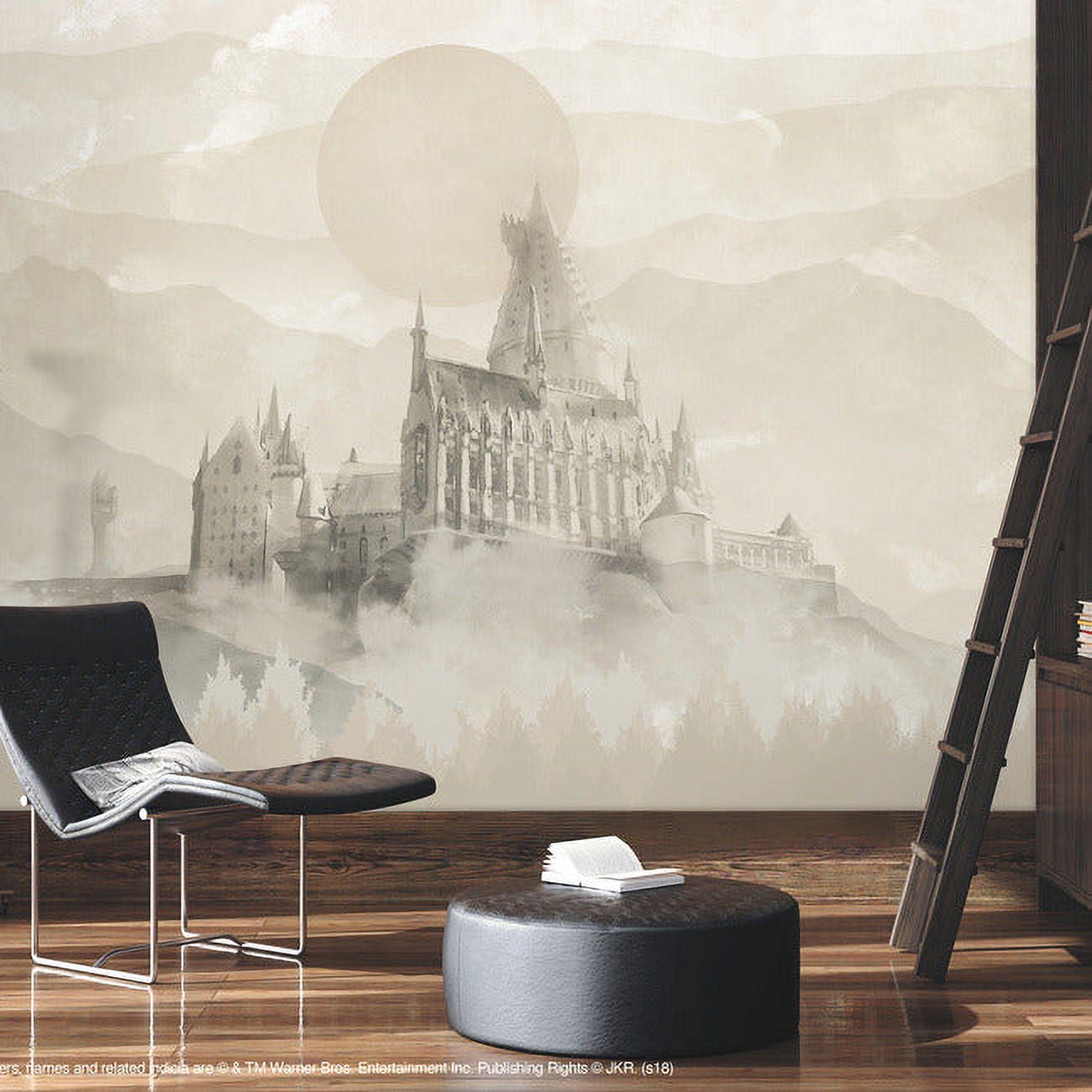 Harry Potter Hogwarts Castle Peel & Stick Wallpaper Mural