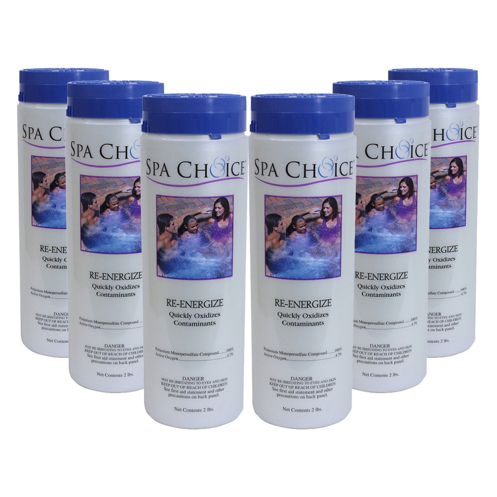 Spa Choice ReEnergize NonChlorine Shock for Spas and Hot Tubs, 2Pounds