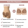 thumbnail image 5 of MISS MOLY Womens Butt Lifter Shapewear Seamless Tummy Control High Waist Thigh Slimmer Panty 3 in 1 Body Shaper, 5 of 5