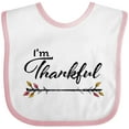 thumbnail image 3 of Inktastic Im Thankful- Thanksgiving with autumn branch Boys or Girls Baby Bib, 3 of 4