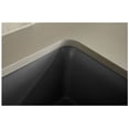 thumbnail image 7 of Kohler K-8206 Cairn 33-1/2" Undermount Single Basin Stone Composite Kitchen Sink - Matte, 7 of 7