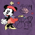 thumbnail image 3 of Disney - Mickey & Friends - Minnie Mouse in Paris - Toddler And Youth Girls Short Sleeve Graphic T-Shirt, 3 of 5
