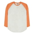 thumbnail image 5 of Ma Croix Men's Basic Raglan 3/4 Sleeve Tee Shirts Baseball Solid Athletic Crew Neck, 5 of 5