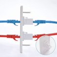 thumbnail image 5 of Paquete de 8 Placas de Pared Ethernet de 2 Puertos, Cat6 Hembra A Hembra Conector de Pared RJ45 Acoplador en LíNea Salida de Pared,, 5 of 5
