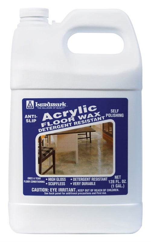 Lundmark Acrylic Floor Wax Gloss 1 Gal Case of 2