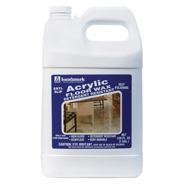 Lundmark Acrylic Floor Wax Gloss 1 Gal Case of 2
