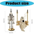 thumbnail image 3 of Weatherproof Zincs Alloys Doorbell Seasonal Mount Design for Parties & Resistance, 3 of 8