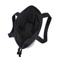 thumbnail image 5 of Large Capacity Canvas Tote Bag with Zipper, Durable Canvas & Leather Shoulder Handbag, All-over Print Tote for Work Commuter Shopping Travel Twin Little Mermaids Art, 5 of 7