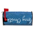 thumbnail image 3 of Merry Christmas Snow Mailbox Cover Magnetic Standard Size Post Box Cover Wraps Home Garden Decor 18" X 21", 3 of 7