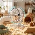 thumbnail image 5 of Tong Roue pour Hamster 21 cm Roue pour Hamster Silencieuse Roue de Course Hauteur Réglable Roue pour Hamster Silencieuse Roue pour Hamster pour Hamsters Nains et Petits Animaux Gerbilles Souris, 5 of 5