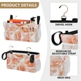 thumbnail image 4 of Ryvnso Bedside Caddy Retro Roses Flowers-i5 Bedside Storage Bag Hanging Organizer, 4 of 8