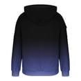 thumbnail image 5 of DPTALR George Men's Long Sleeve Casual Fashion Gradient Zipper Pullover Hoodies,Sweatshirts with Pocket,Dark Blue,Big and Tall Men XXXXXL, 5 of 5