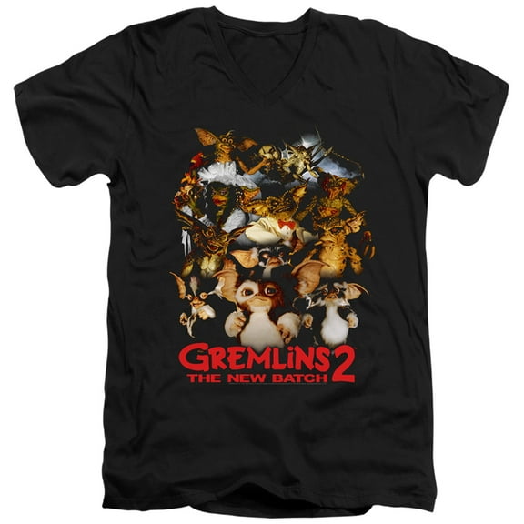 Gremlins 2 - Goon Crew - Slim Fit V Neck Shirt - XX-Large