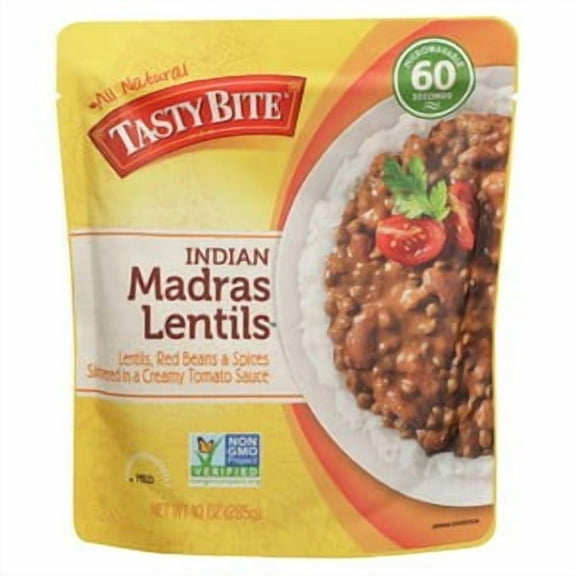 Tasty Bite Indian Madras Lentils Entree - 10oz (285g)