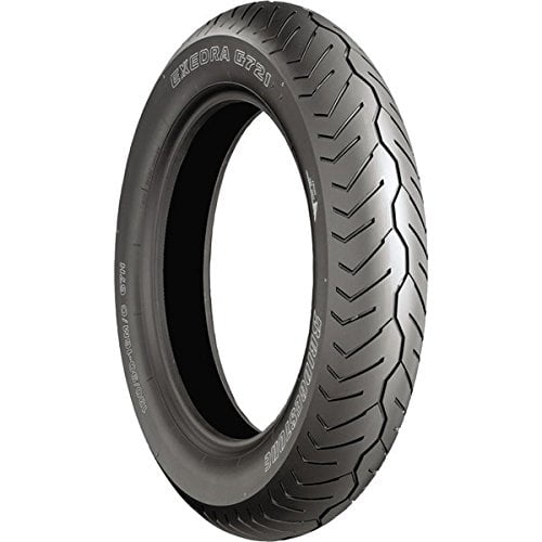 Bridgestone G721 Exedra E-Spec Front Motorcycle Tire 130/90B-16 (67H) Black Wall