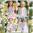 thumbnail image 6 of HIPYLO Baby Band Tees Preppy Tops Teen Girls Graphic Tees White Button Down Shirt Girls T Shirt Size 12 Girls Clothes Cute Clothes Girls Size 10-12, 3-4 Years, 6 of 7