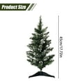 thumbnail image 3 of Artificial Christmas Tree With Snowy Branches 45cm Tabletop Christmas Tree With Stand Small Tree For Home Holiday Decor, 3 of 7