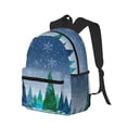 thumbnail image 2 of Gaeub Christmas Trees School Backpack Waterproof Bookbag for Men Women College High School Bags, 2 of 8