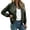 Army Green, variant on Womens Zip Up Jacket Casual Lightweight Basic Long Sleeve Collared Loose Spring Fall Tops Army Green XXL