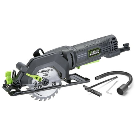 UPC: 0811285020214 | Genesis 4.0 Amp 4-1/2 in. Compact Circular Saw
