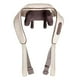 thumbnail image 1 of Masajeador de cuello con calor para el hogar, alimentado por USB, 6 cabezales de masaje, recargable para oficina Beige Marrón, 1 of 8