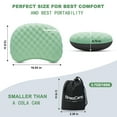 thumbnail image 2 of BreezCamp Portable Inflatable Pillow for Travel, Home & Daily Comfort | Ultralight Air Pillow for Hotels, Camping, Flights, Car Trips | Compact Neck Support, 2 of 7