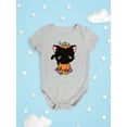 thumbnail image 3 of Cute Boombay W Pumpkin Costume Bodysuit Infant -Image by Shutterstock,  24 Months, 3 of 4