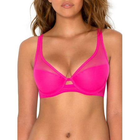 

Smart & Sexy Women s Mesh Plunge Bra Style SA1389
