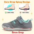 thumbnail image 3 of Kids Shoes Boys Girls Tennis shoes Lightweight Hiking Sneakers 12 Little Kid, 3 of 9