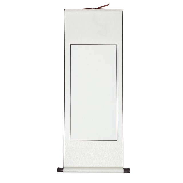 1pc Blank Mounting Hanging Scroll Chinese Paper Art Wall Scroll for Calligraphy
