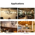 thumbnail image 5 of HEVIRGO Retro Aluminum E27 Ceiling Lamp Holder Pendant Light Socket Decorative Accessory Aluminum, 5 of 8