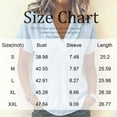 thumbnail image 3 of Linen Tops for Women Shawl Collar V Neck Short Sleeve Gauze Shirts Summer Lightweight Dressy Casual Blouses Red XXL, 3 of 6