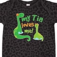 thumbnail image 4 of Inktastic My Tia Loves Me Dinosaur Boys Baby Bodysuit, 4 of 5