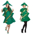 thumbnail image 4 of Diconna Costume de Cosplay Parent-Enfant, Robe en Forme de Sapin de Noël, 4 of 5