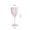 A, variant on Retro Stemmed Glass Goblet, Colorful Floral Wine and Champagne Glass, European Style Decorative Glass Cup for Home Party Tabletop