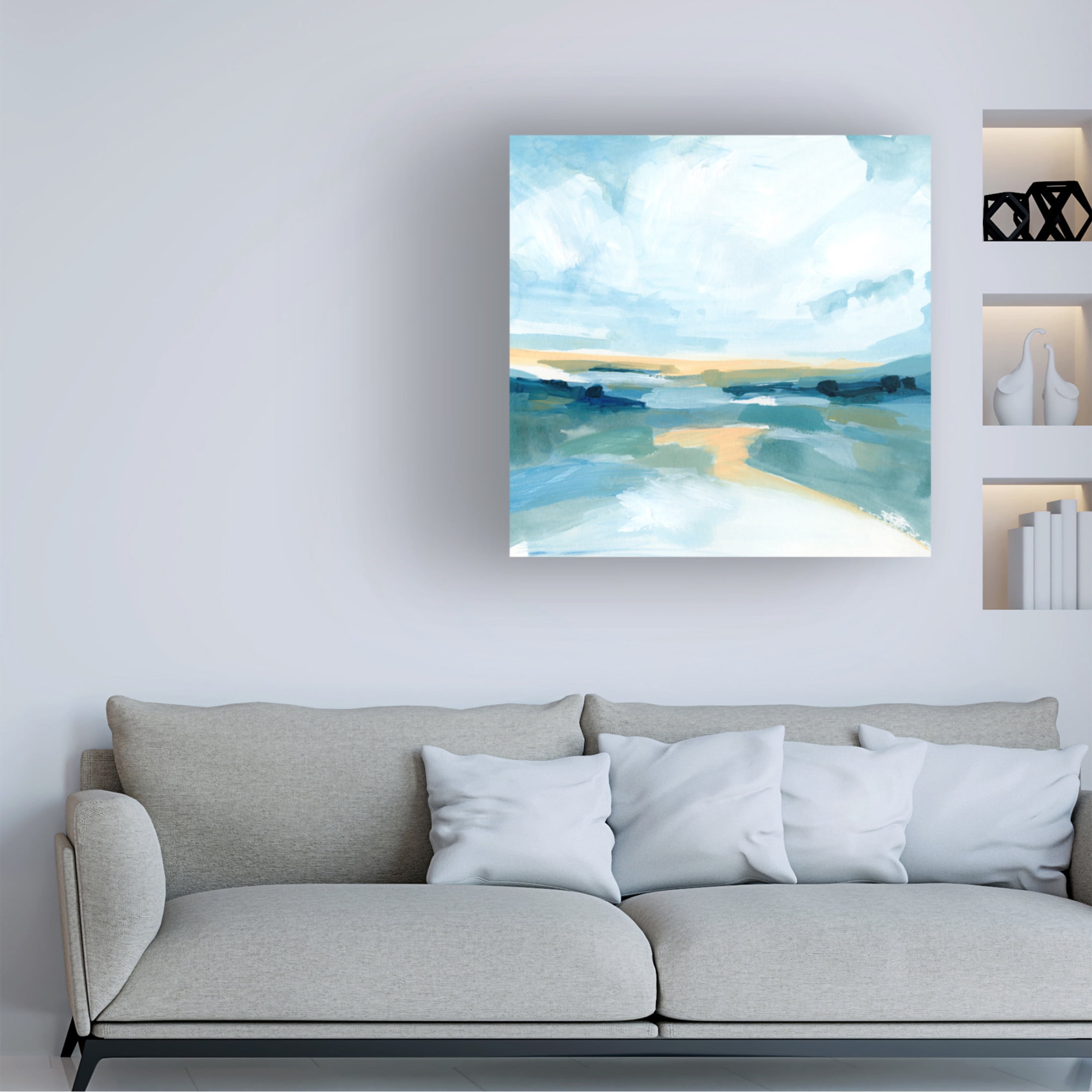 Trademark Fine Art Victoria Borges  Basin Sunshine II Canvas Wall Art