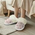 thumbnail image 2 of chaqlin Pig Fuzzy House Slippers for Women Size 7 Fluffy Winter Fluffy House Shoes Indoor and Outdoor Plush Warm Slip-on Slippers, 2 of 6